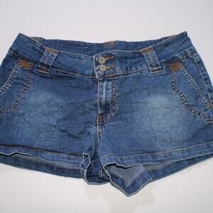 Y2K 725 Originals Medium Wash Micro Shorts Size 13